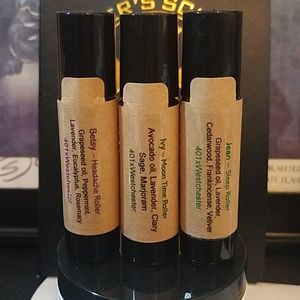 ☀️3 different essential oil roller bottles 10ml each